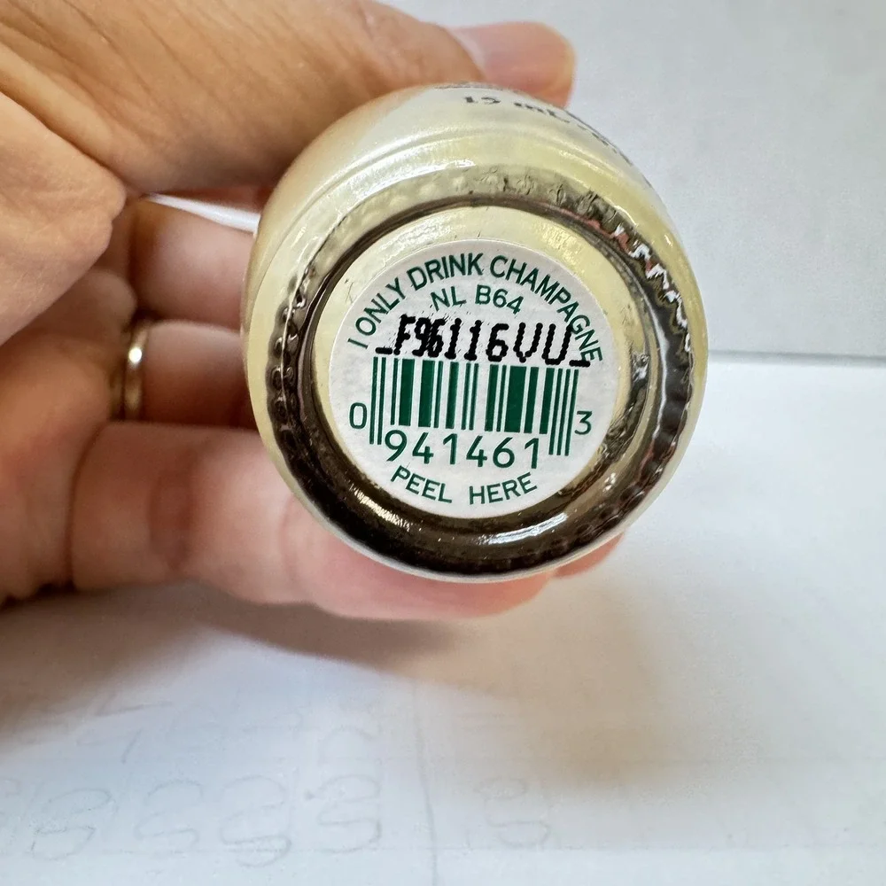OPI Nail Lacquer NL B64 - I Only Drink Champagne